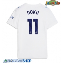 Maglie da calcio Manchester City Jeremy Doku #11 Terza Maglia Femminile 2026-27 Manica Corta